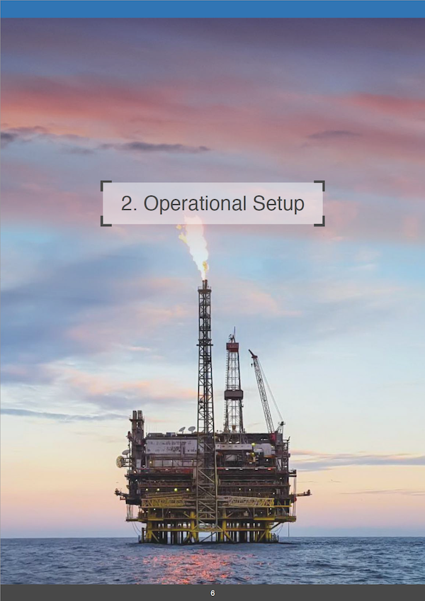 Drones in the Energy Industry - Operational Setup