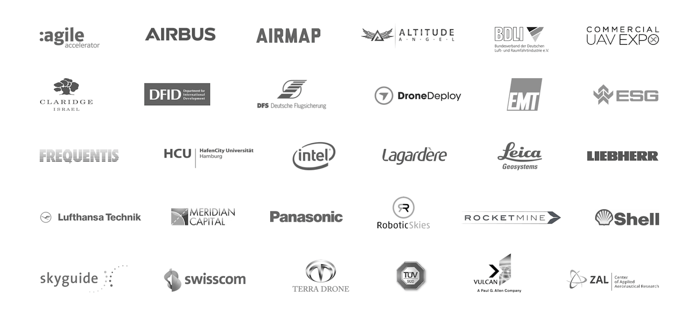 DRONEII Trusted by Logos